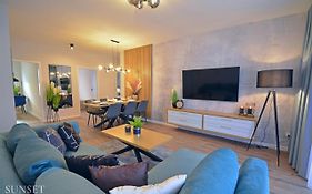 Sunset Apartments - Rodzinny i przestronny apartament PREMIUM - Garaż podziemny - osiedle Platan